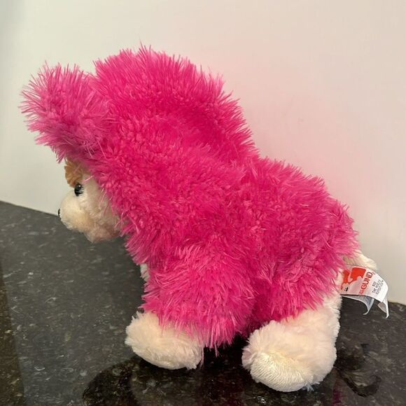 Gund BOO Worlds Cutest Dog Pomeranian Dog Plush Stuffed Animal w Pink Sweater - Picture 3 of 13